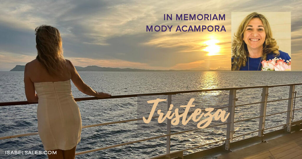ARTÍCULO: TRISTEZA (In memoriam Mody Acampora)